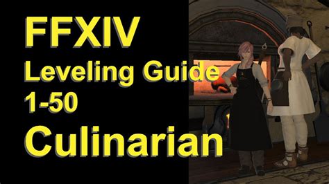 Complete Concerted Works to progress the Ishgardian Restoration. . Ff14 culinarian leveling guide